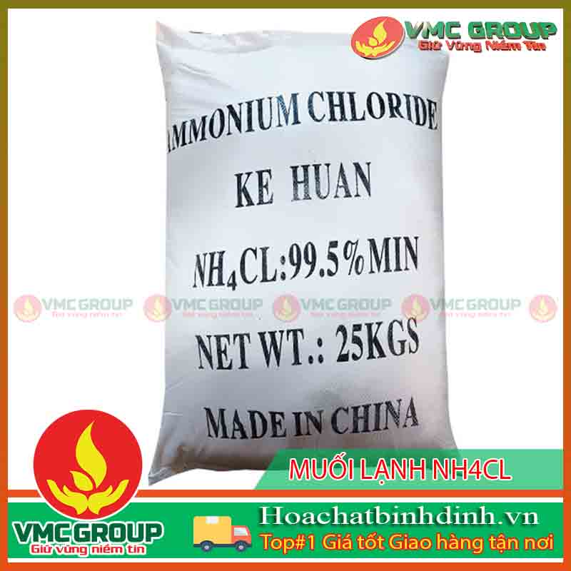 Ammonium chloride được dùng trong nhiều ngành công nghiệp